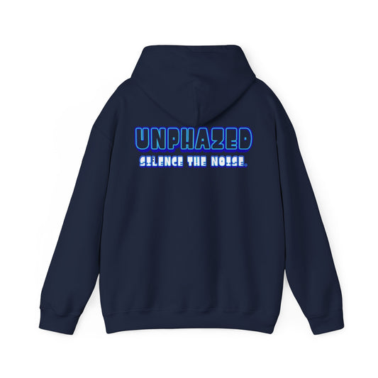 UNPHAZED - 'Silence The Noise' Hoodie - Navy