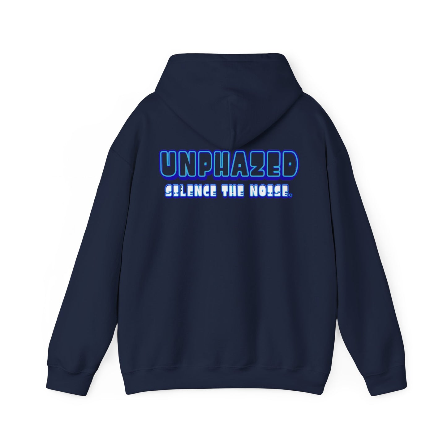 UNPHAZED - 'Silence The Noise' Hoodie - Navy