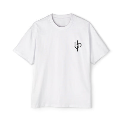 Oversized Tee — Monogram 'UNP' Gothic Arrow Logo
